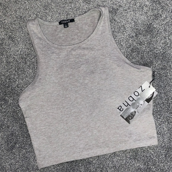 Zobha Tops - Zobha cropped tank
